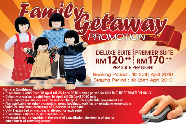 Family Getaway Promotion